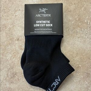 Arc'teryx Black Low Cut Athletic Socks